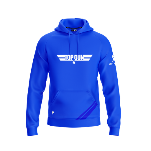 [CUS-DFW-SUHOOD-FLC-LSL-RYL-YXS-LOGO3] Summit Hoodie (Youth XS, Royal, Logo 3)