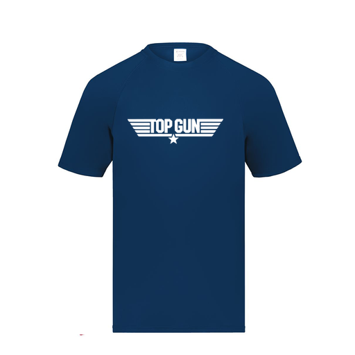 [2790.065.S-LOGO3] Men's Smooth Sport T-Shirt (Adult S, Navy, Logo 3)
