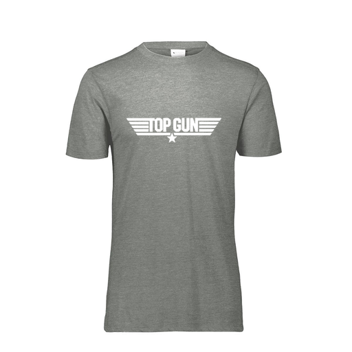 [FTSCUBGY-AS-LOGO3] Decker Men's Tri-Blend T-Shirt - Short Sleeve (Adult S, Gray, Logo 3)