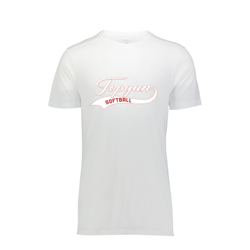 [FTSCUBWH-YS-LOGO2] Decker Youth Tri-Blend T-Shirt - Short Sleeve (Youth S, White, Logo 2)