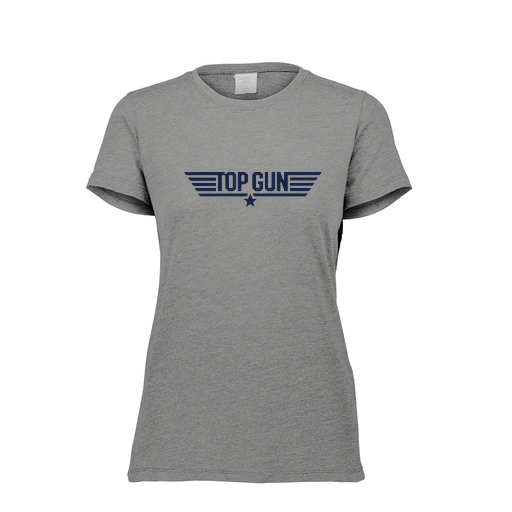 [FTSCUBGY-FAXS-LOGO1] Decker Women's Tri-Blend T-Shirt - Short Sleeve (Female Adult XS, Gray, Logo 1)