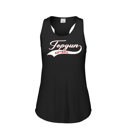 [3078.K94.S-LOGO2] Ladies Tri Blend Tank Top (Female Adult S, Black, Logo 2)