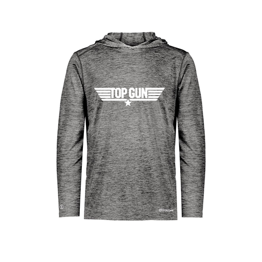 [FOLHCGBK-AS-LOGO3] Decker Men's Charge Hoodie (Adult S, Black, Logo 3)