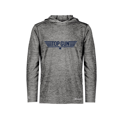 [FOLHCGBK-YS-LOGO1] Decker Youth Charge Hoodie (Youth S, Black, Logo 1)