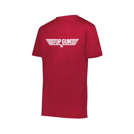 [222818.083.S-LOGO3] Men's Movement Dri Fit Shirt (Adult S, Red, Logo 3)